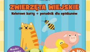 Karty obrazkowe dla dzieci - Zwierzęta wiejskie