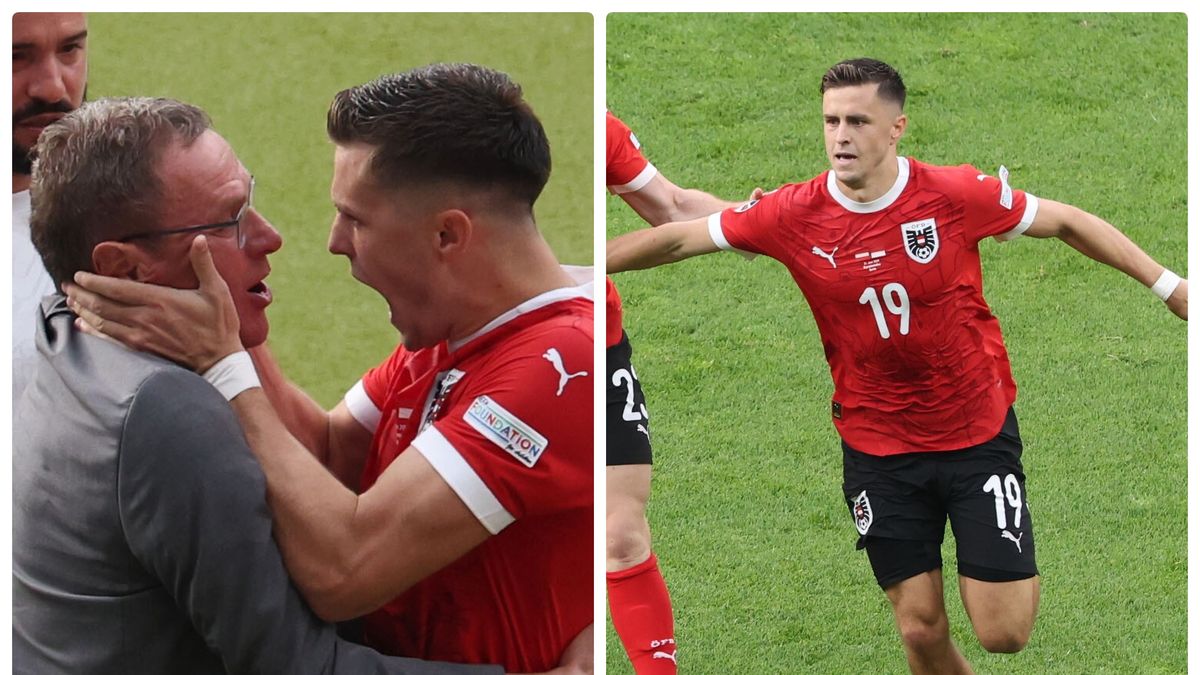 PAP/EPA / ABEDIN TAHERKENAREH / Na zdjęciu: szalona radość Christopha Baumgartnera.