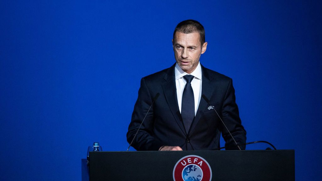 Getty Images / Lukas Schulze - UEFA / Na zdjęciu: Aleksander Ceferin