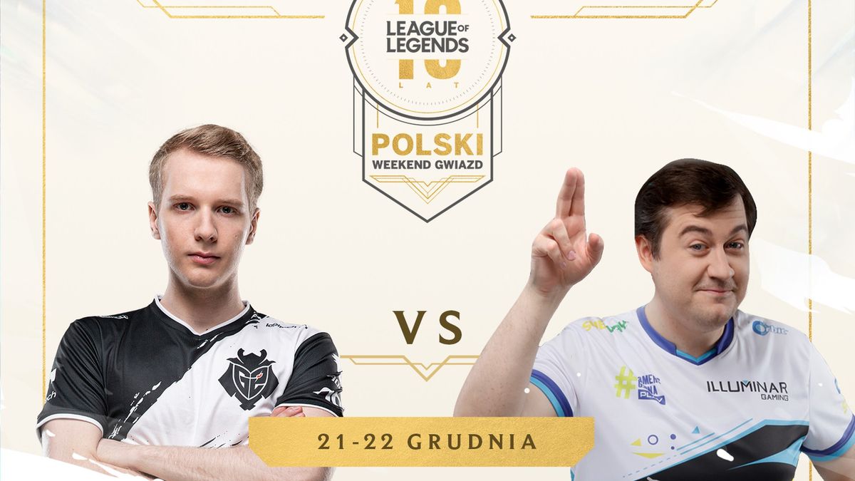 plakat promujący polski weekend gwiazd League of Legends