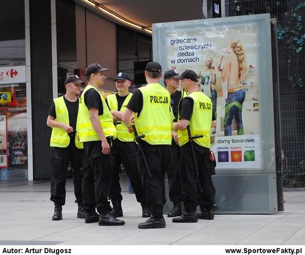 Nad bezpieczeństwem czuwa sporo policjantów