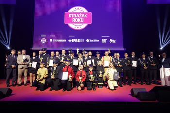 Strażak Roku 2025. Na uroczystej gali w Kielcach nagrodziliśmy laureatów z całej Polski