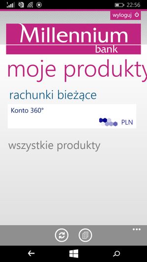 Millenium na WP wygląda nieco archaicznie.