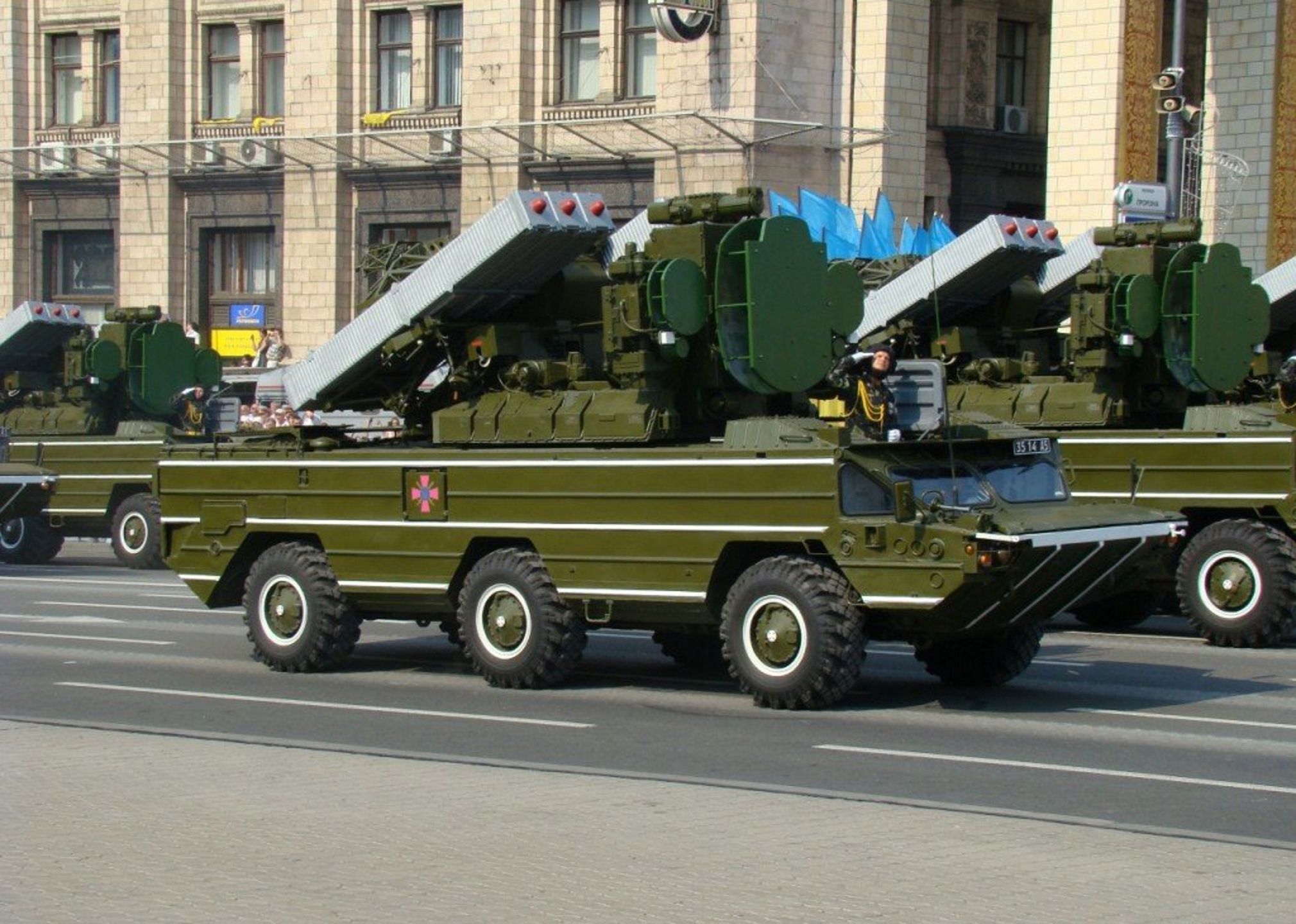Ukraiński system 9K33 Osa