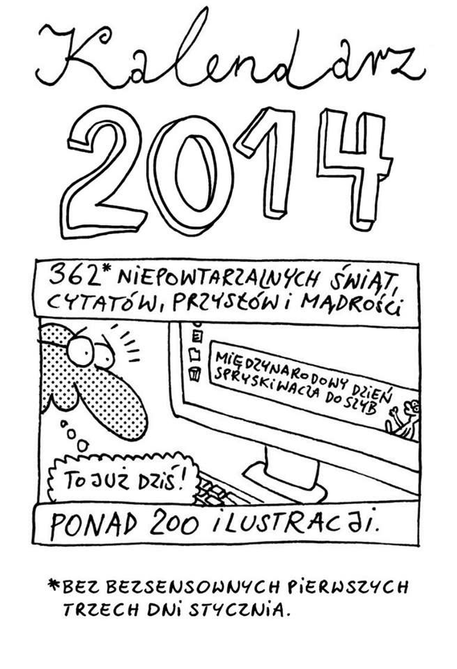 Najlepszy kalendarz na 2014 rok. Tylko dla dorosłych, choć bez gołych babek 3