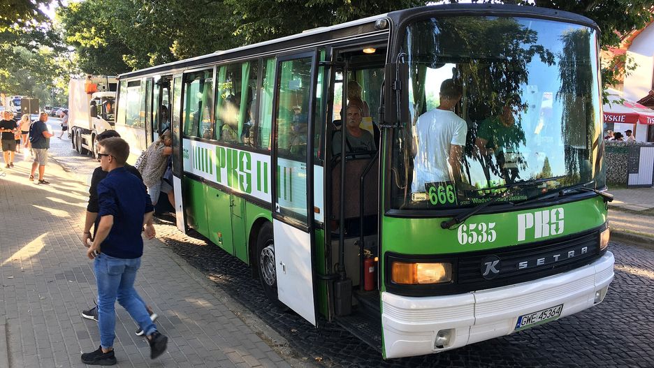 Linia 666 kursująca na Hel