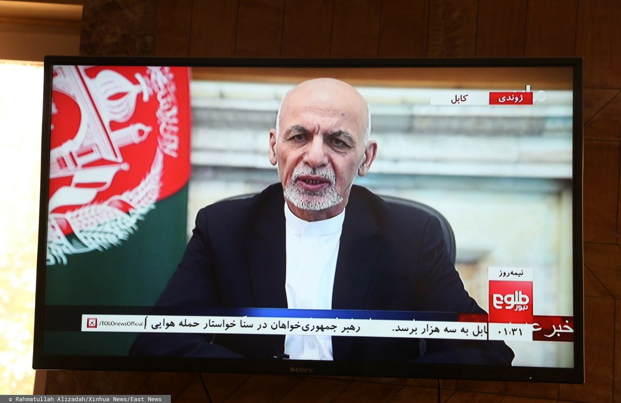 Prezydent Afganistanu Mohammad Ashraf Ghani 