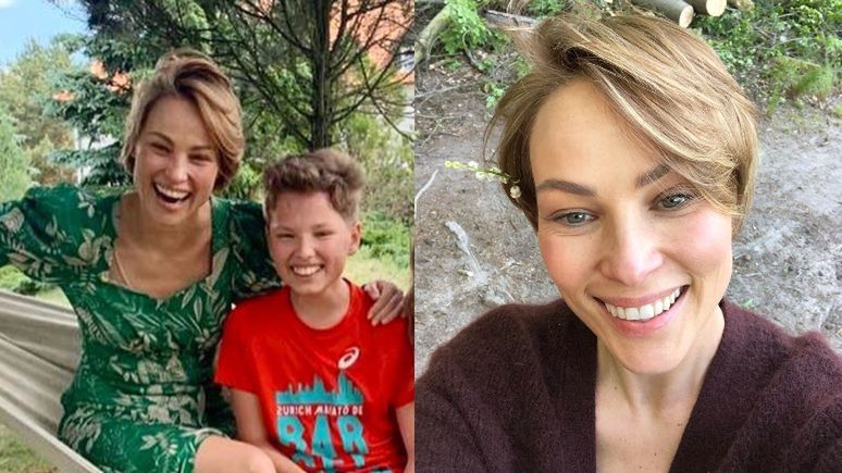 Weronika Książkiewicz pochwaliła się wypoczynkiem w towarzystwie syna