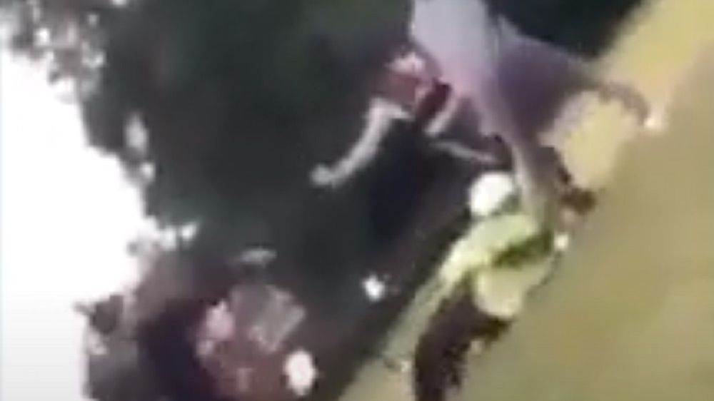 Nagranie z pobicia obiegło media społecznościowe