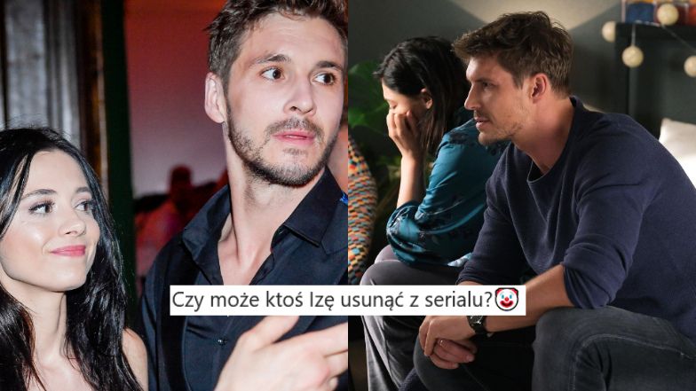 Widzowie "M jak miłość" znów narzekają na Mikołaja Roznerskiego i Adrianę Kalską.