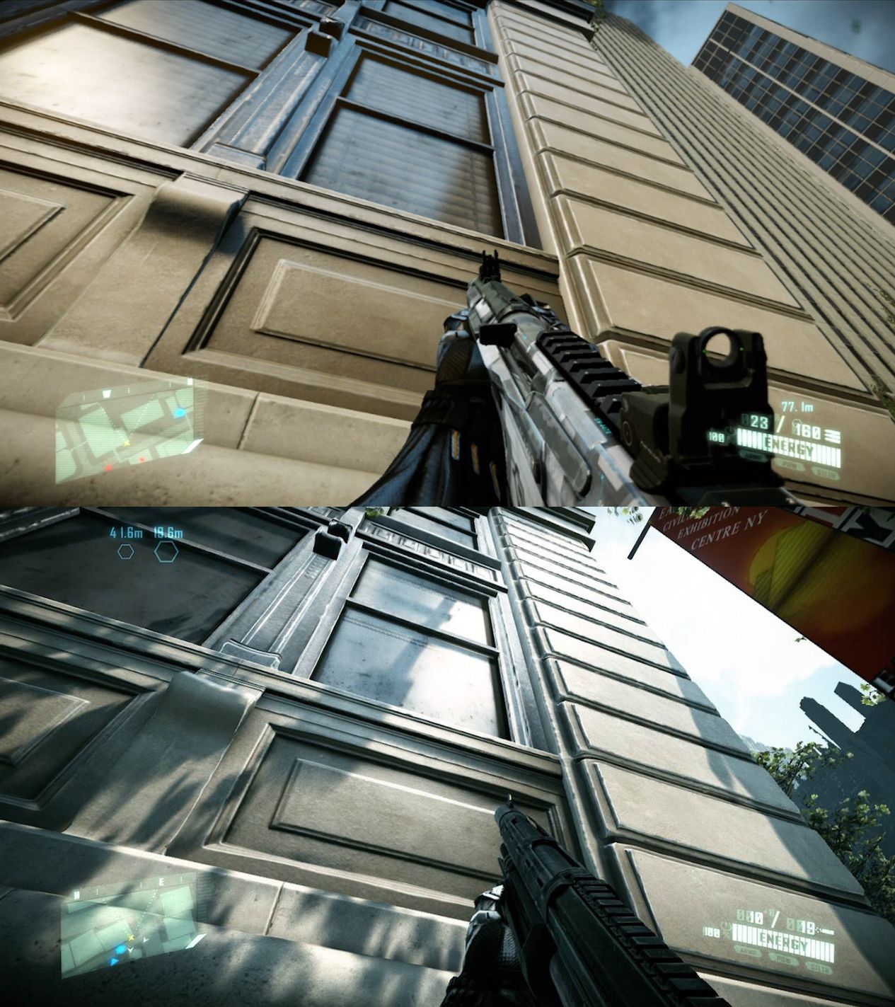 Crysis 2 z DX11 kontra Crysis 2 z Xboxa 360 2