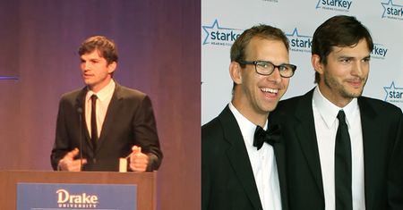 Ashton Kutcher o bracie-bliźniaku porażeniem mózgowym: "Konstytucja kłamie, nie stworzono nas równymi!"