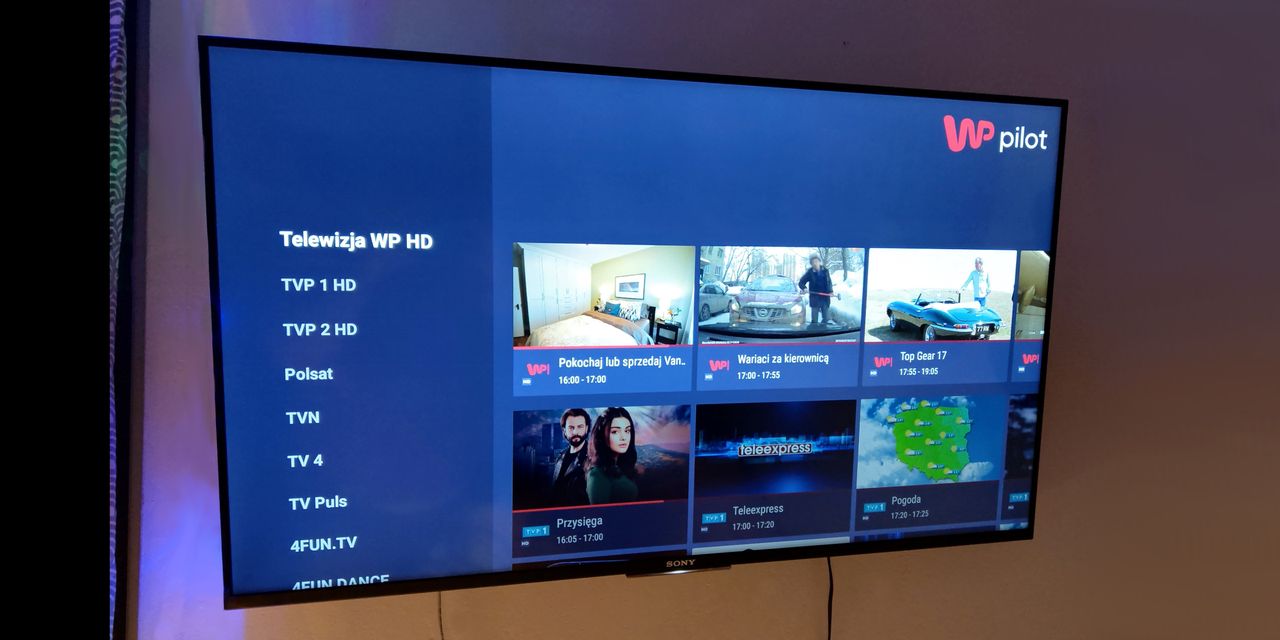 Mówcie co chcecie, ale WP Pilot na Android TV to najwygodniejsza darmowa metoda na telewizję