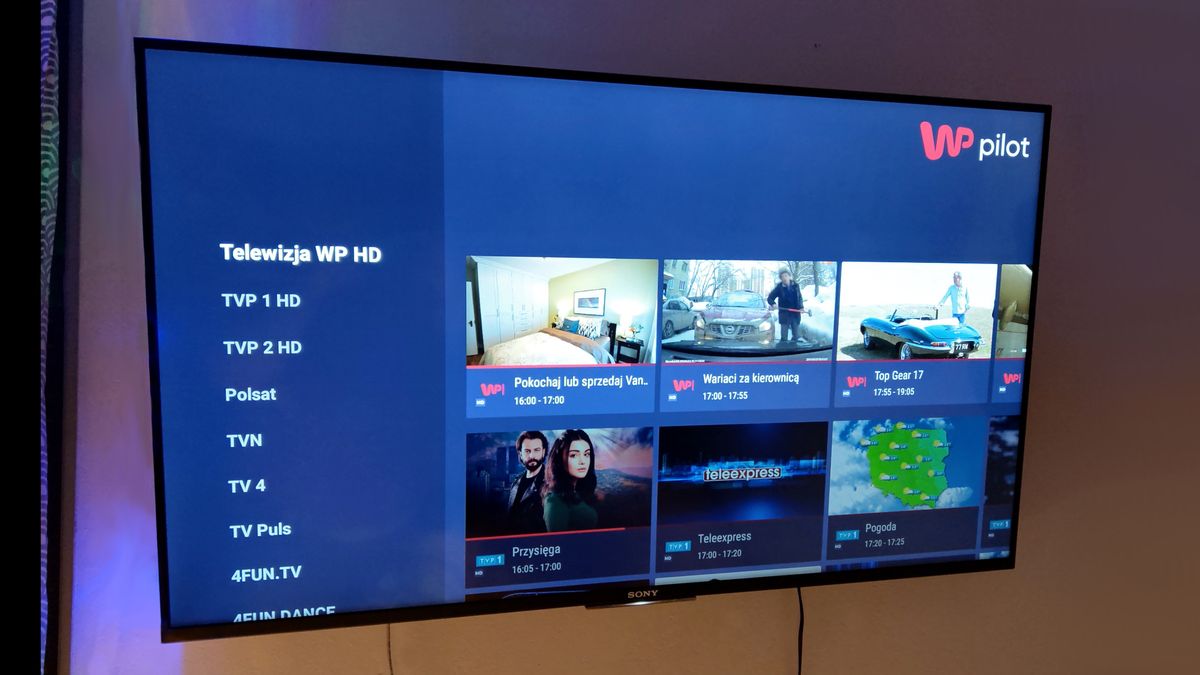 WP Pilot dostał nowy interfejs na Android TV. Jest świetny (fot. Jan Domański, dobreprogramy)