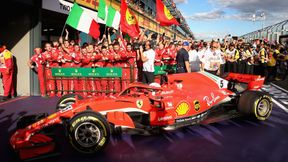 Sergio Marchionne zachwycony początkiem sezonu Ferrari. "To najlepsza nagroda"
