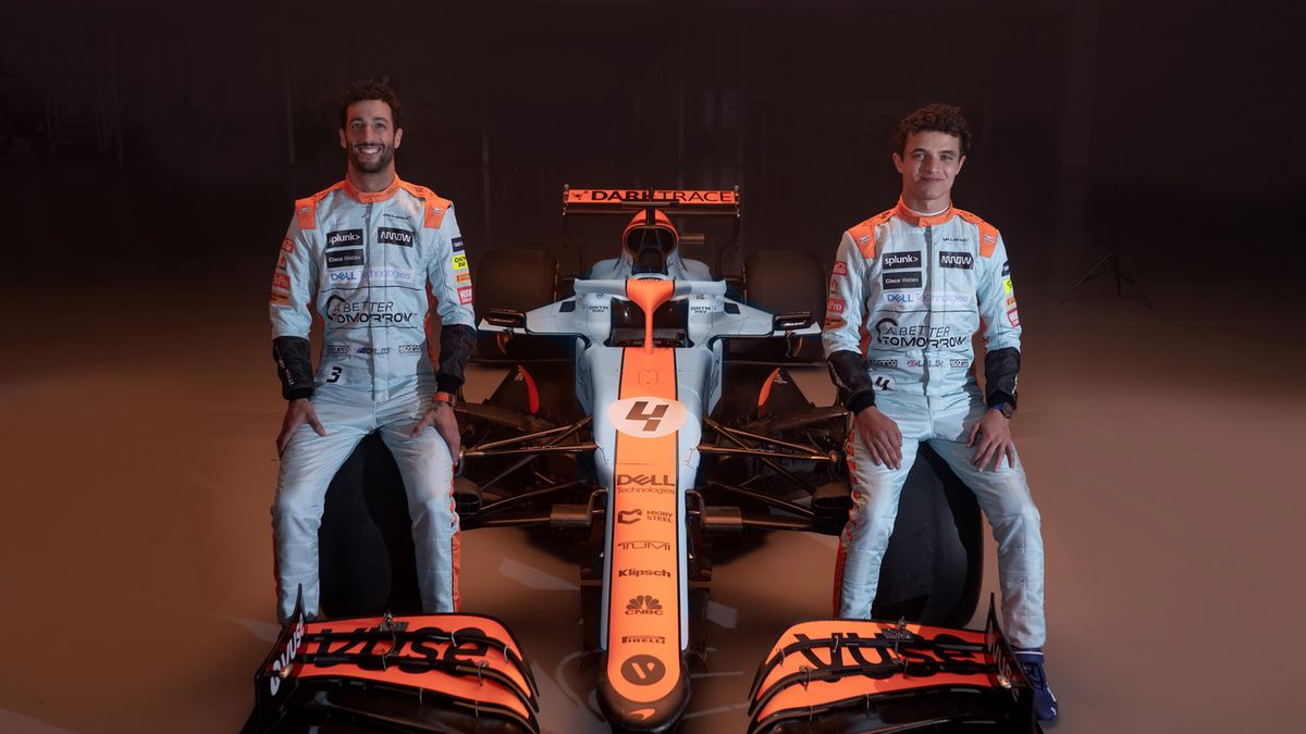 Daniel Ricciardo (po lewej) i Lando Norris