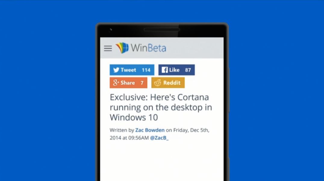 Cortana w Windowsie 10 będzie jeszcze inteligentniejsza 8