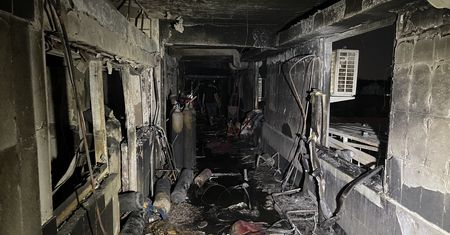 Wielka katastrofa. Pożar w szpitalu covidowym. Prawie setka ofiar