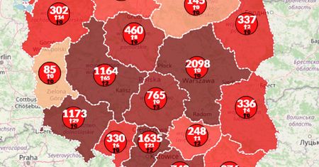 Koronawirus w Polsce. Rośnie liczba chorych na COVID-19. Oto aktualne dane [Mapa zarażeń]