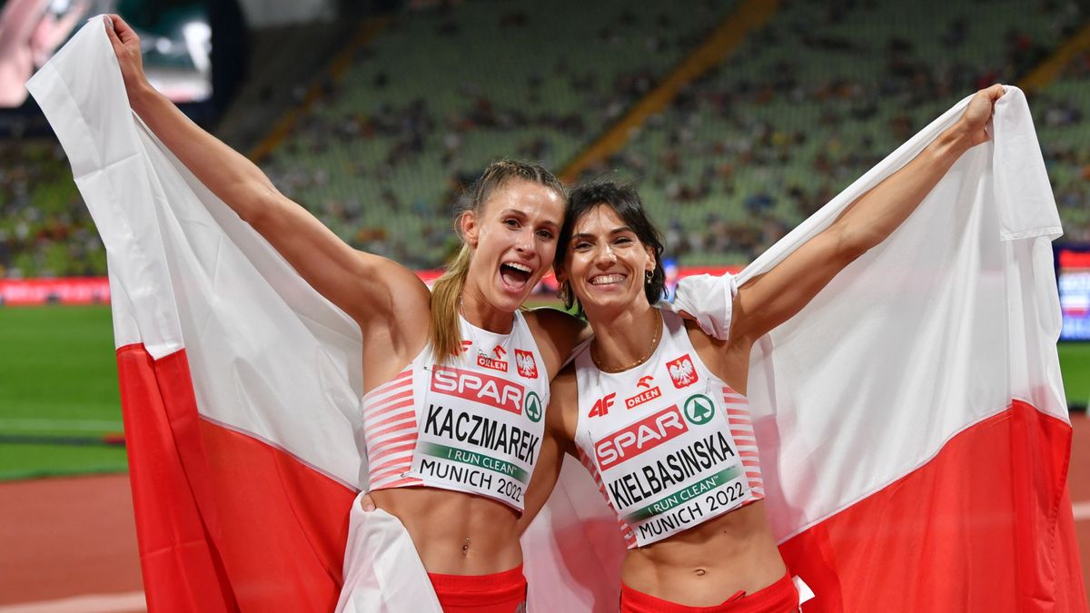 Natalia Kaczmarek i Anna Kiełbasińska