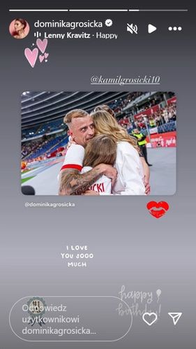 Dominika Grosicka / Instagram