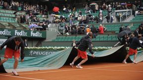 Roland Garros: Deszcz problemem na kortach w Paryżu, zwycięstwa Konjuh i Mediny