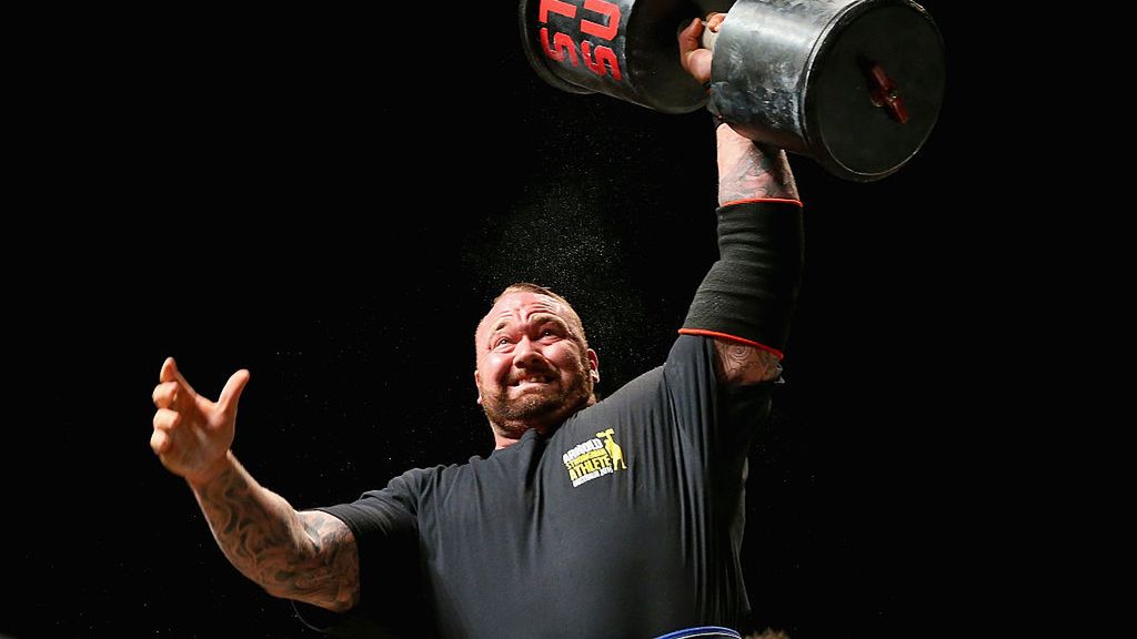 Getty Images / Quinn Rooney / Na zdjęciu: Hafthor Bjornsson