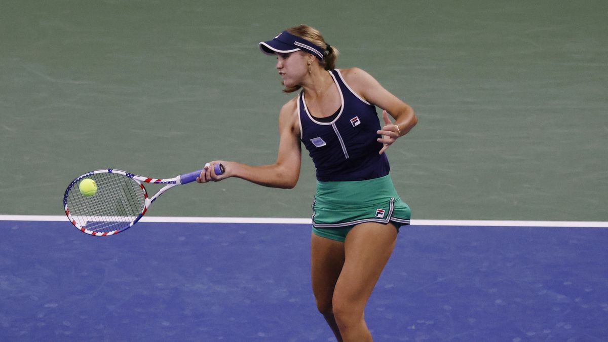 PAP/EPA / JASON SZENES / Na zdjęciu: Sofia Kenin