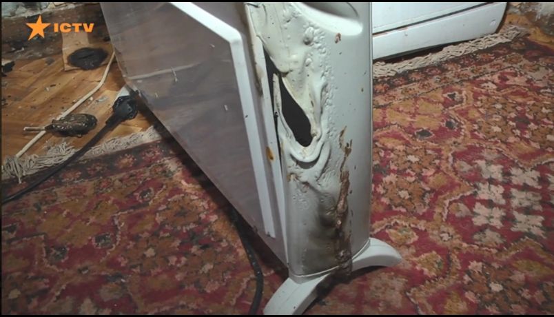 Mama zostawiła włączony grzejnik na noc