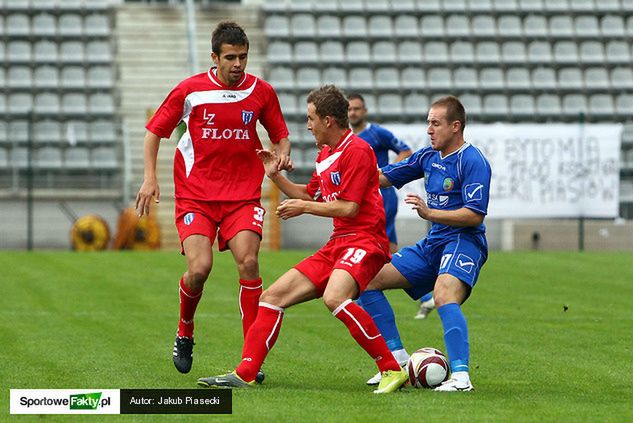Jasiński był jednym z aktywniejszych Wyspiarzy w sobotnim meczu