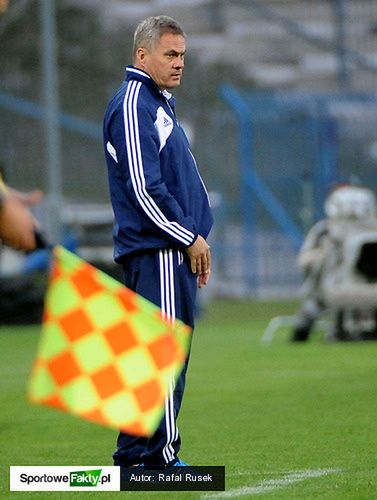 Jacek Zieliński nie miał pretensji do Filipa Starzyńskiego za błąd przy golu na 1:1