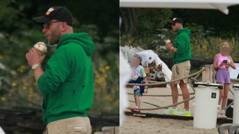 Kuba Błaszczykowski wypoczywa w Sopocie z rodziną