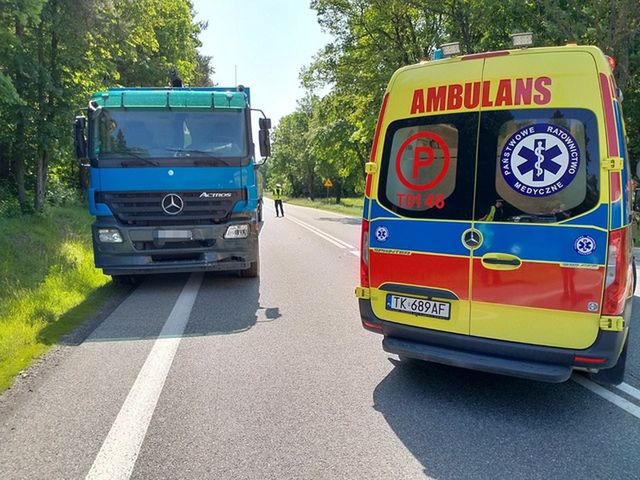 Groźny wypadek w powiecie opatowskim [Foto]