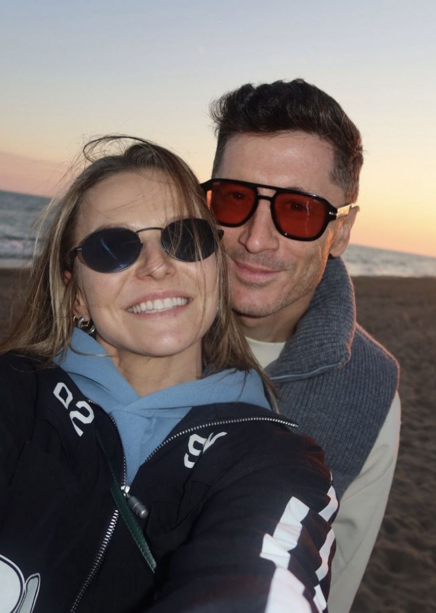 Anna i Robert Lewandowscy