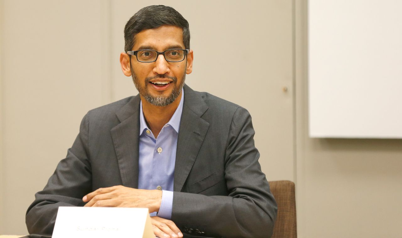 Sundar Pichai, szef Google'a.