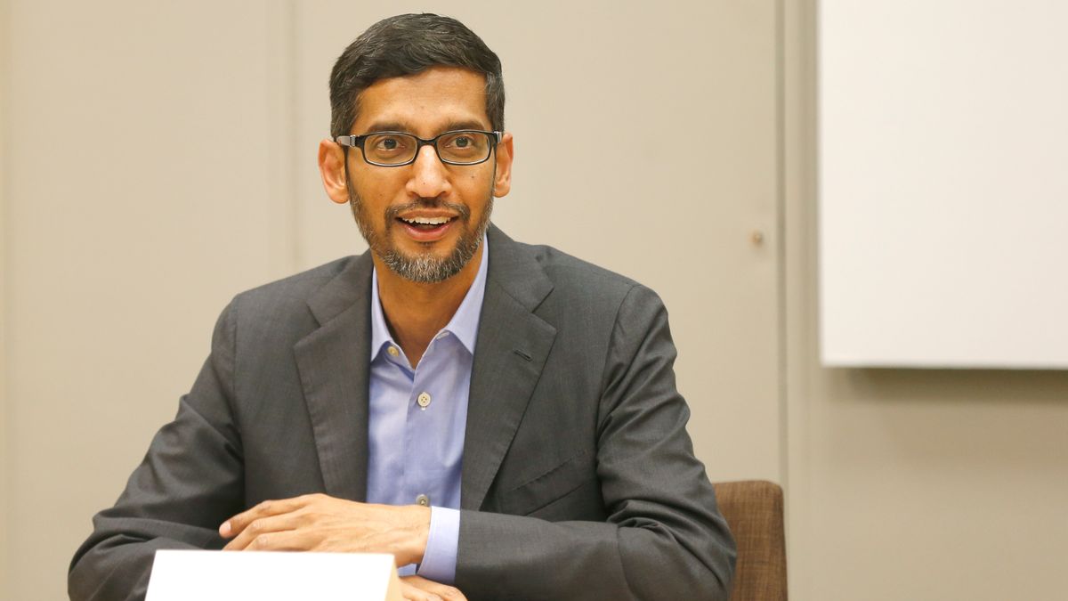 Sundar Pichai, szef Google'a.