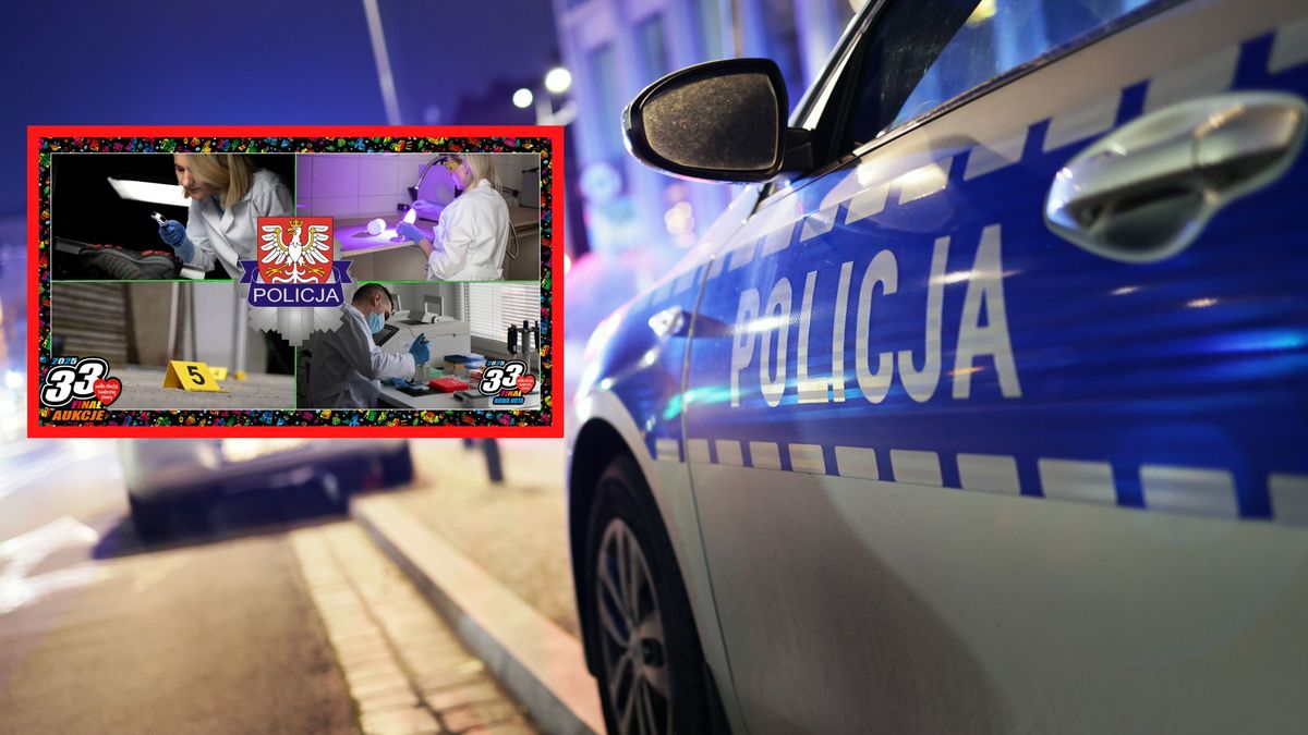 Trwa licytacja na rzecz WOŚP od małopolskich policjantów.