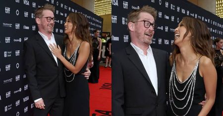 Brenda Song i Macaulay Culkin ZAŚMIEWAJĄ SIĘ na ściance na Festiwalu Filmowym w Toronto. Piękna z nich para? (ZDJĘCIA)