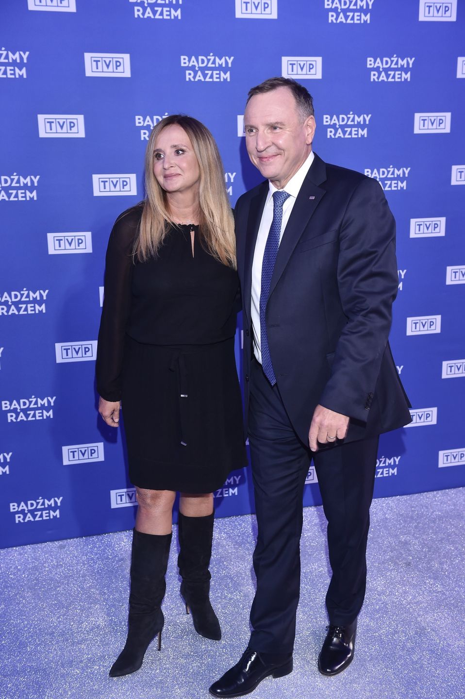 Jacek Kurski i Joanna Kurska na ramówce TVP