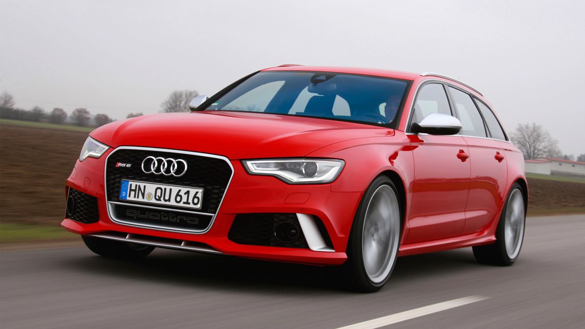 Seryjne Audi RS6 Avant
