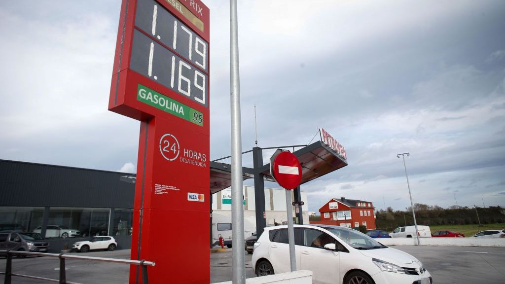 Stacja Petroprix w hiszpańskiej Galicji