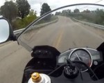 Shimmy przy 230 km/h - taniec z Yamah R6