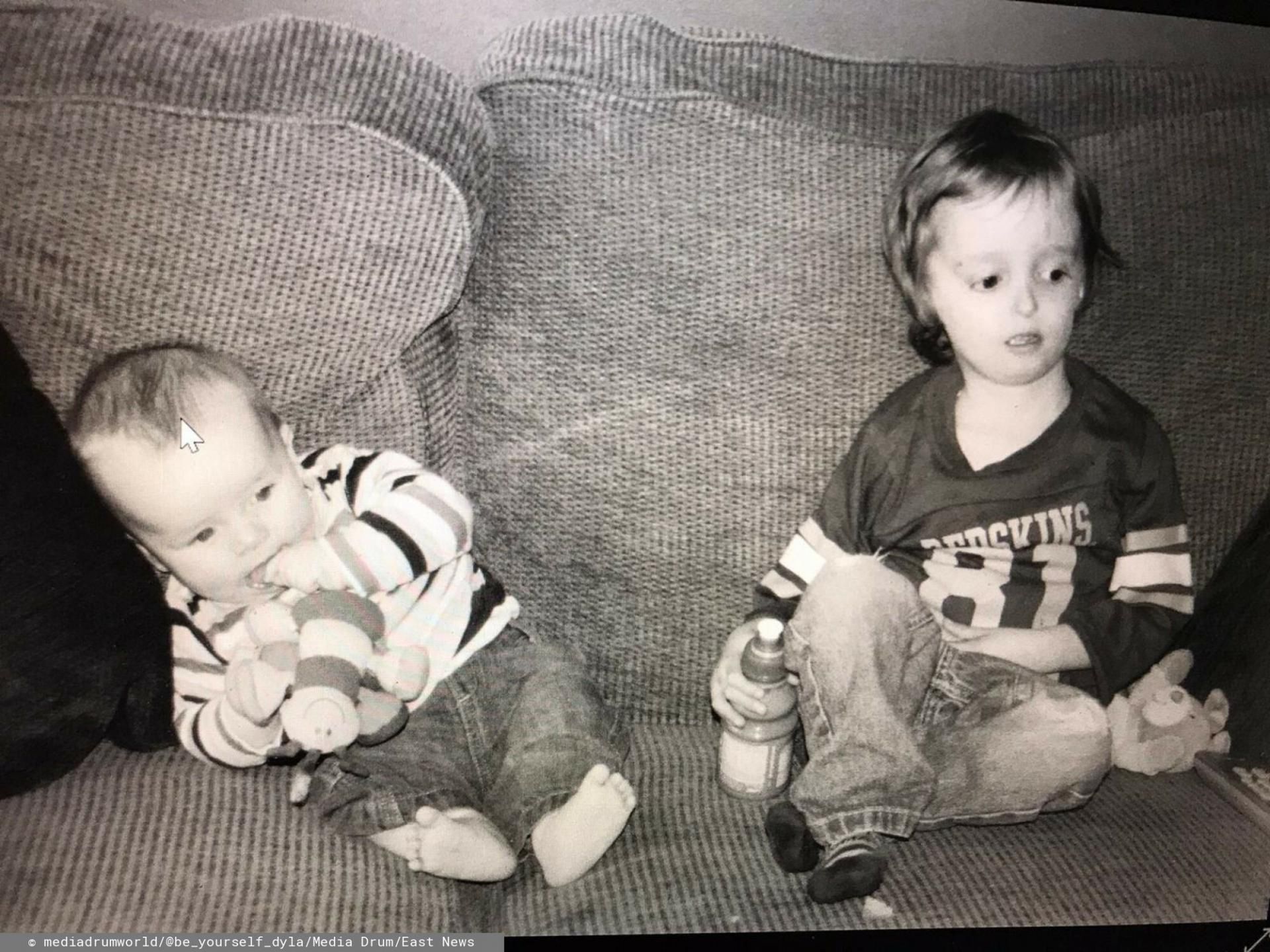 Dylan (po prawej) i jego brat