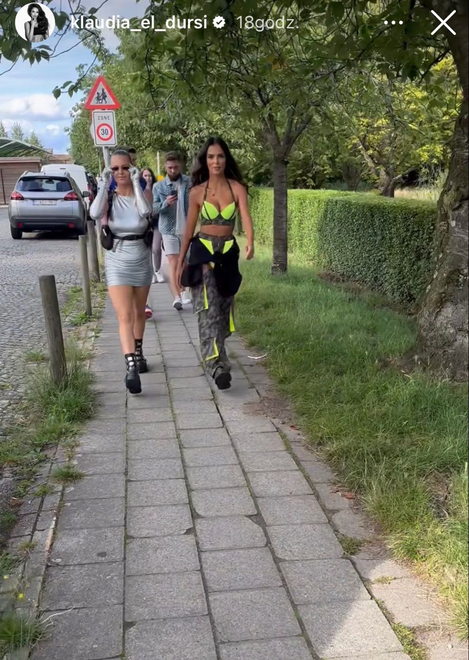 Klaudia El Dursi w staniku, fot. Instagram.com/klaudia_el_dursi