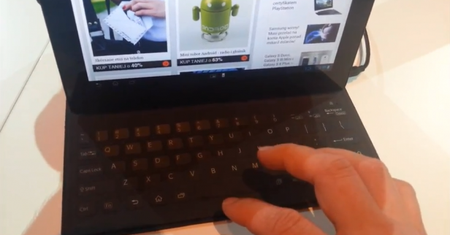 Klawiatura w coverze do Sony Xperia Tablet S - nasz hands-on [wideo]