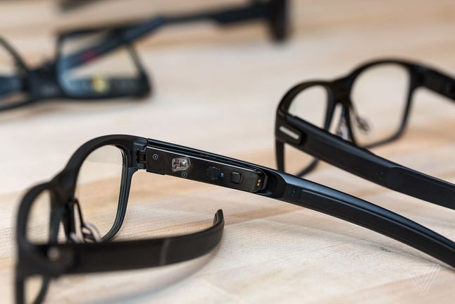 Okulary Intel Vaunt, źródło: The Verge