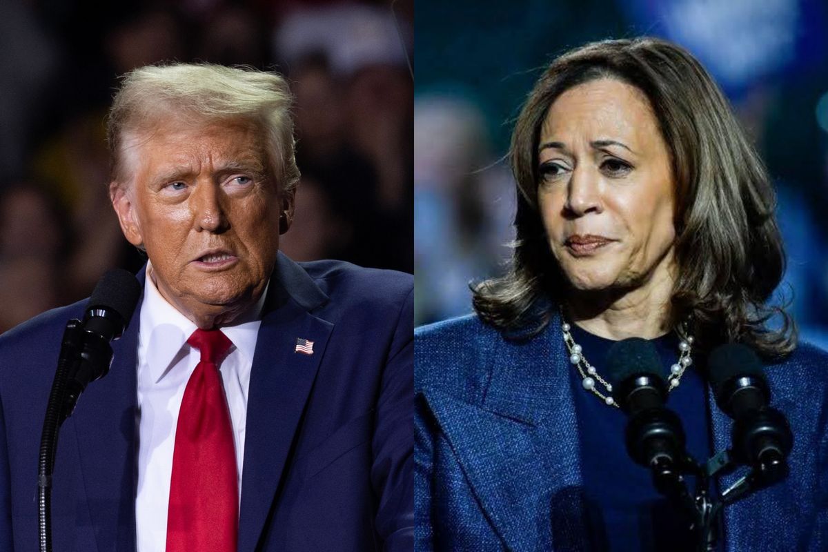 Donald Trump i Kamala Harris