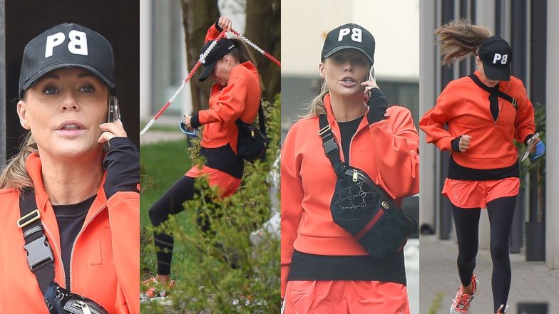 Małgorzata Rozenek biega między przeszkodami z nerką za 4 tysiące pod pachą