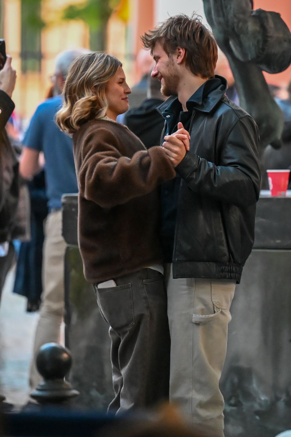 Maciej Musiał z ukochaną