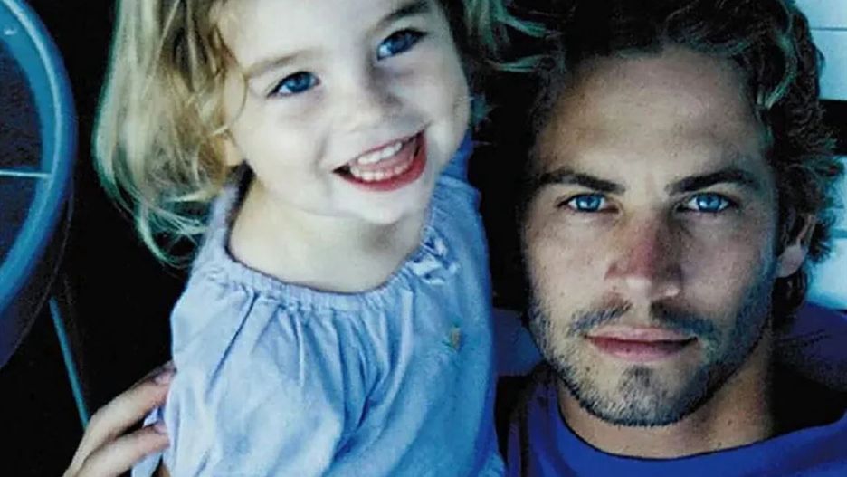 Meadow Walker z ojcem, Paulem